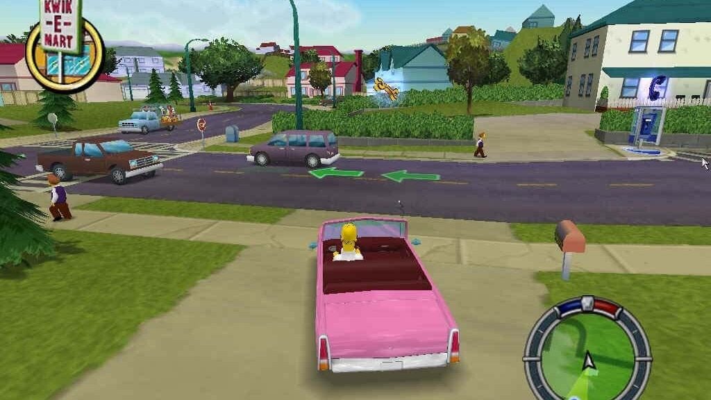 Simpsons Hit & Run Screenshot