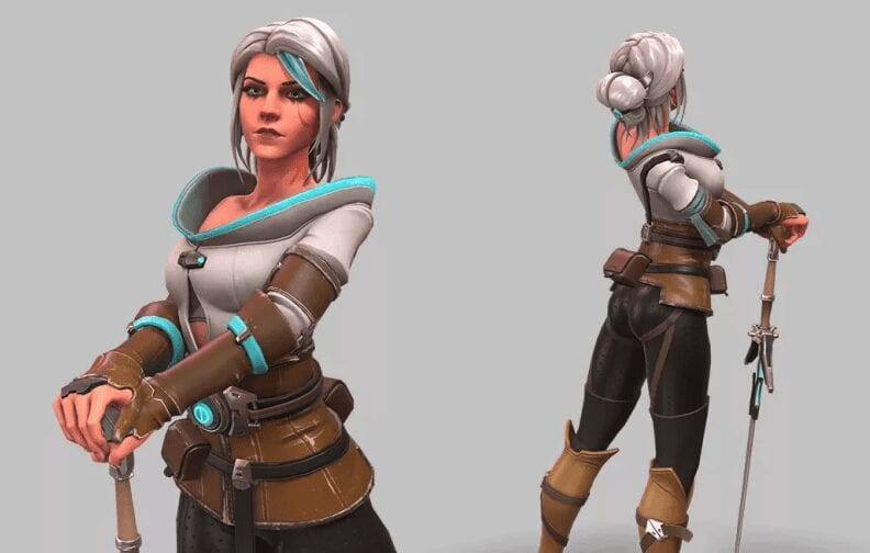 Ciri in Overwatch