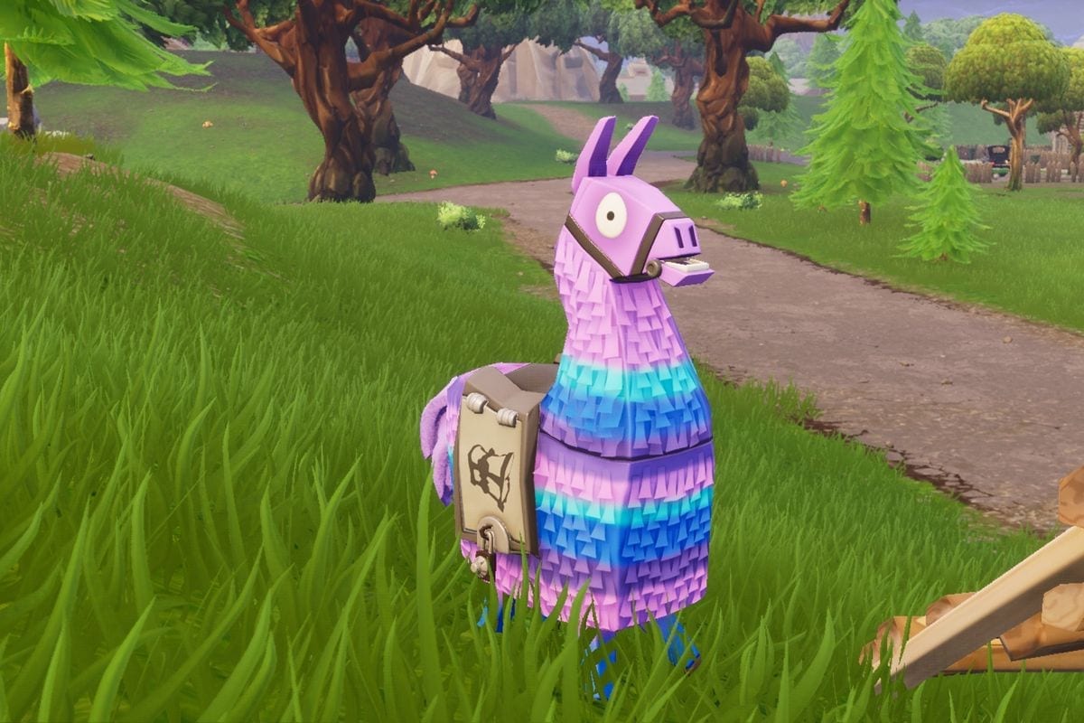llama in fortnite