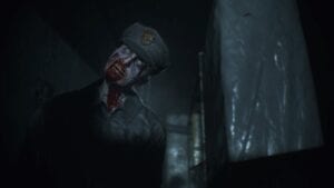 Zombie in resident evil 2 remake
