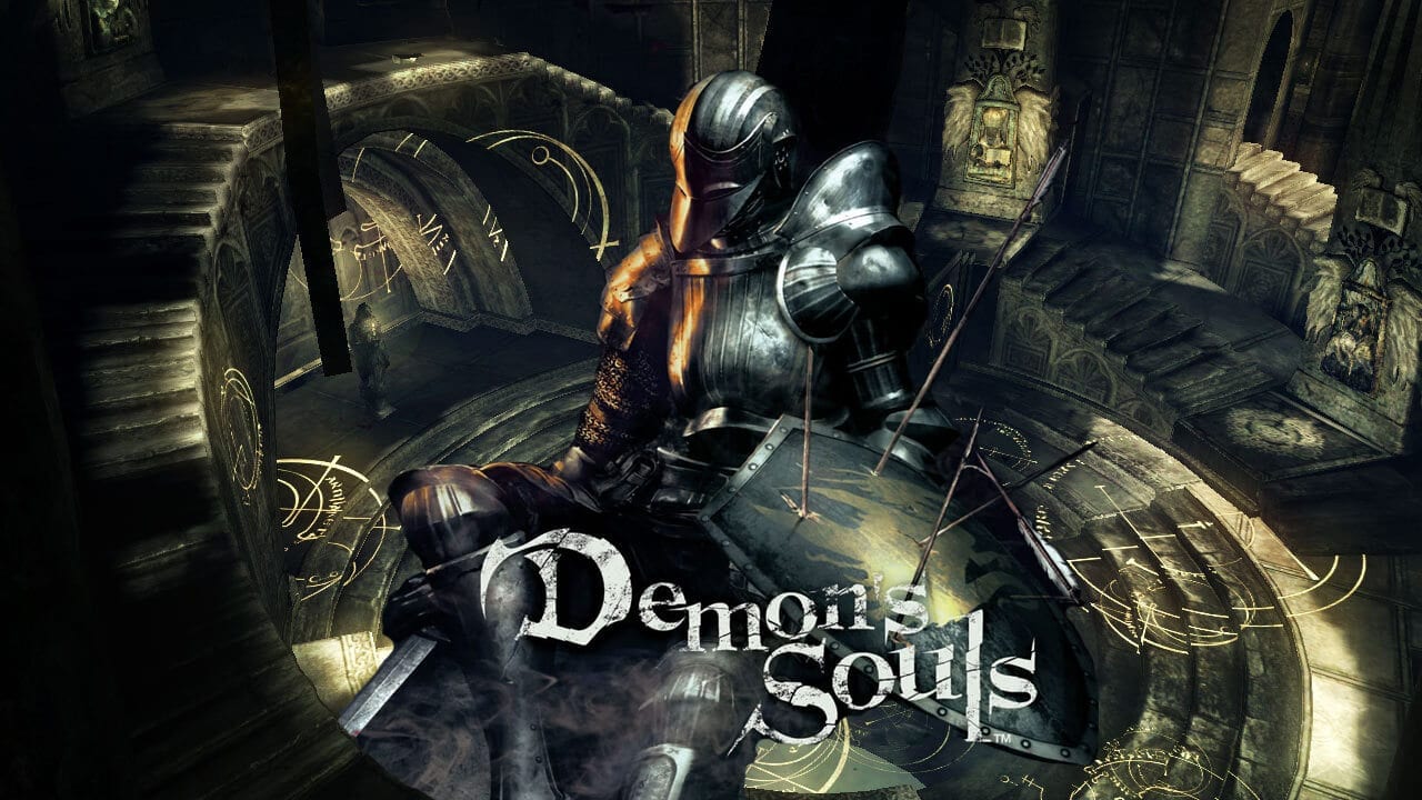 A promotional image of Demons Souls