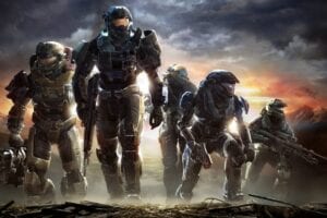 Promotional picture of Master Chief from Halo