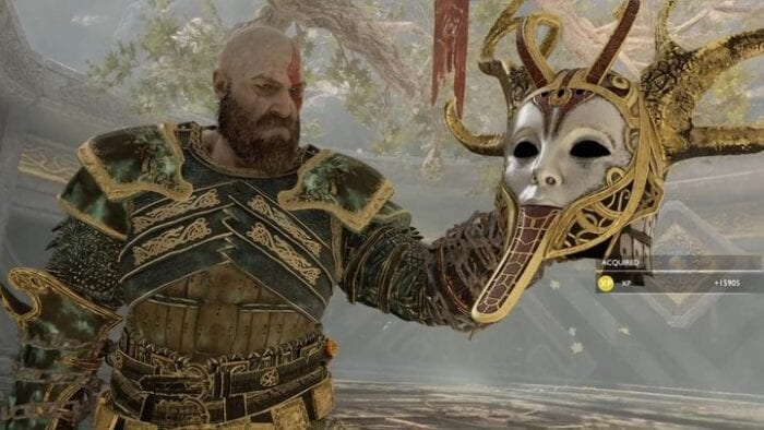 Kratos in God of War