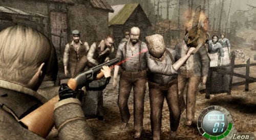 RE 4 ganado attack