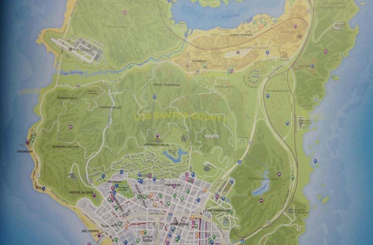 GTA Map Cyberpunk 2077 Map