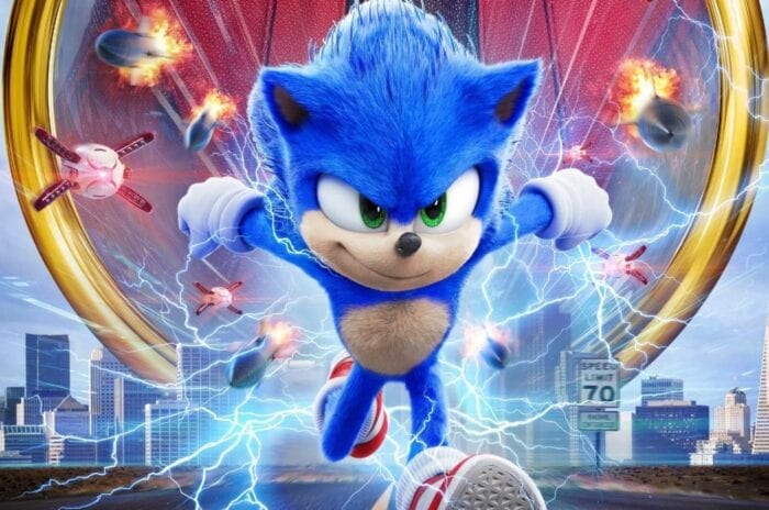 Sonic live action movie promo image