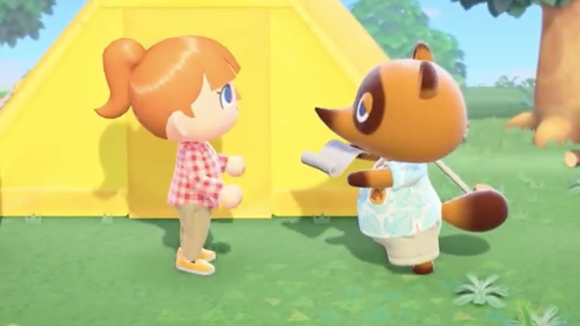 Tom nook in animal crossing
