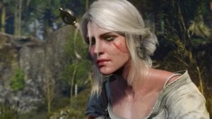 Ciri in the witcher 3