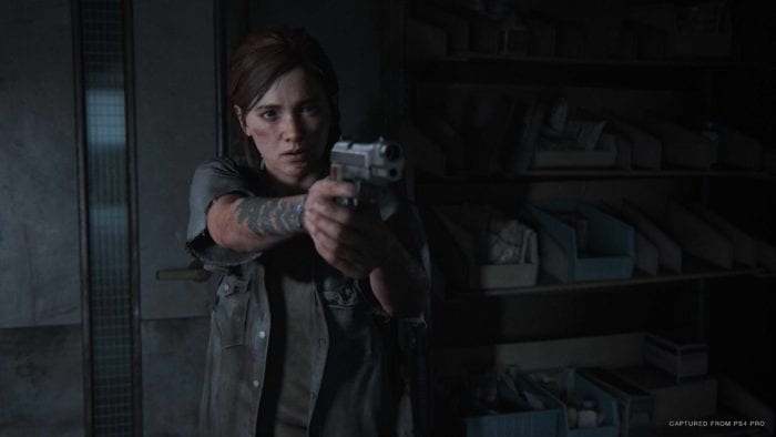 ellie with a gun the last of us part 2