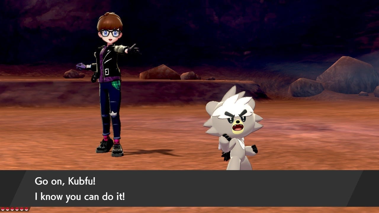 Kubfu and player in battle