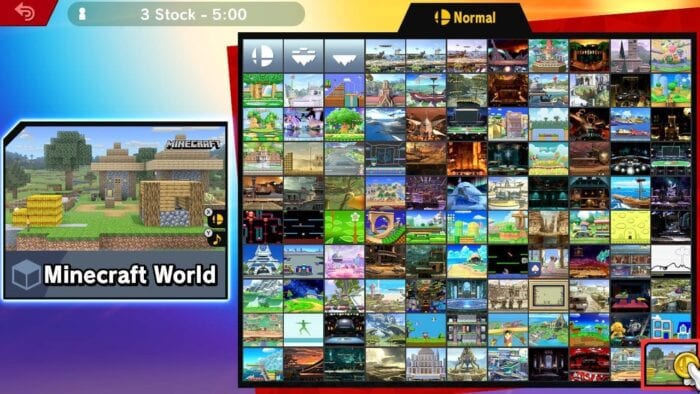 All the fighters in Super Smash Bros