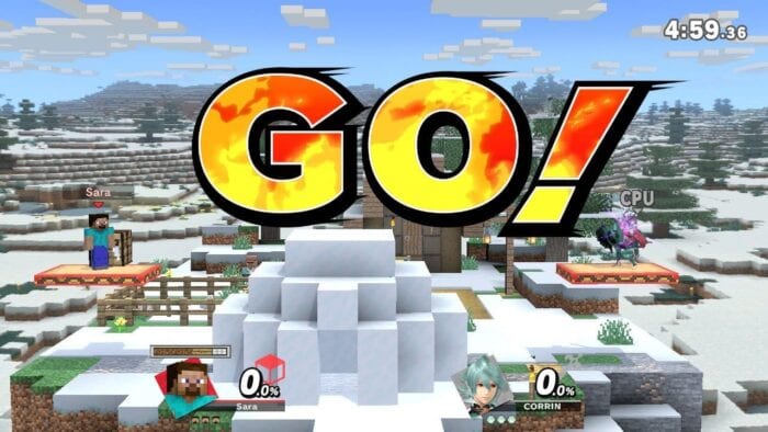 Smash Bros GO! screen