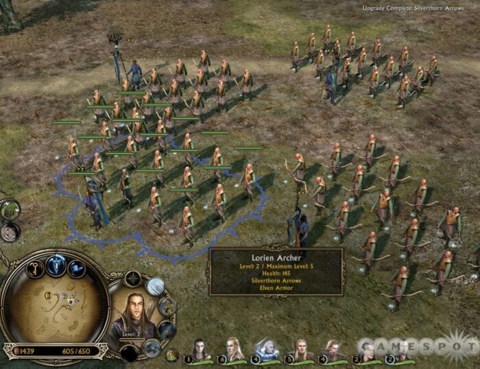 Screenshot of Battle For Middle Earth 2