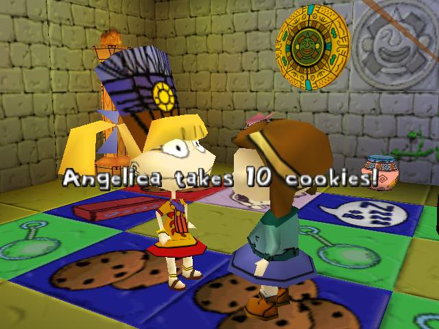 Angelic and lil with cookies