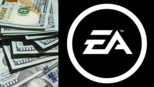 Money next to EA logo