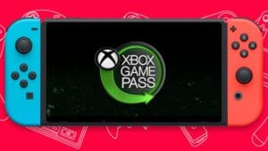 mock image of xbox game pass on a switch