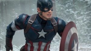 captain america running