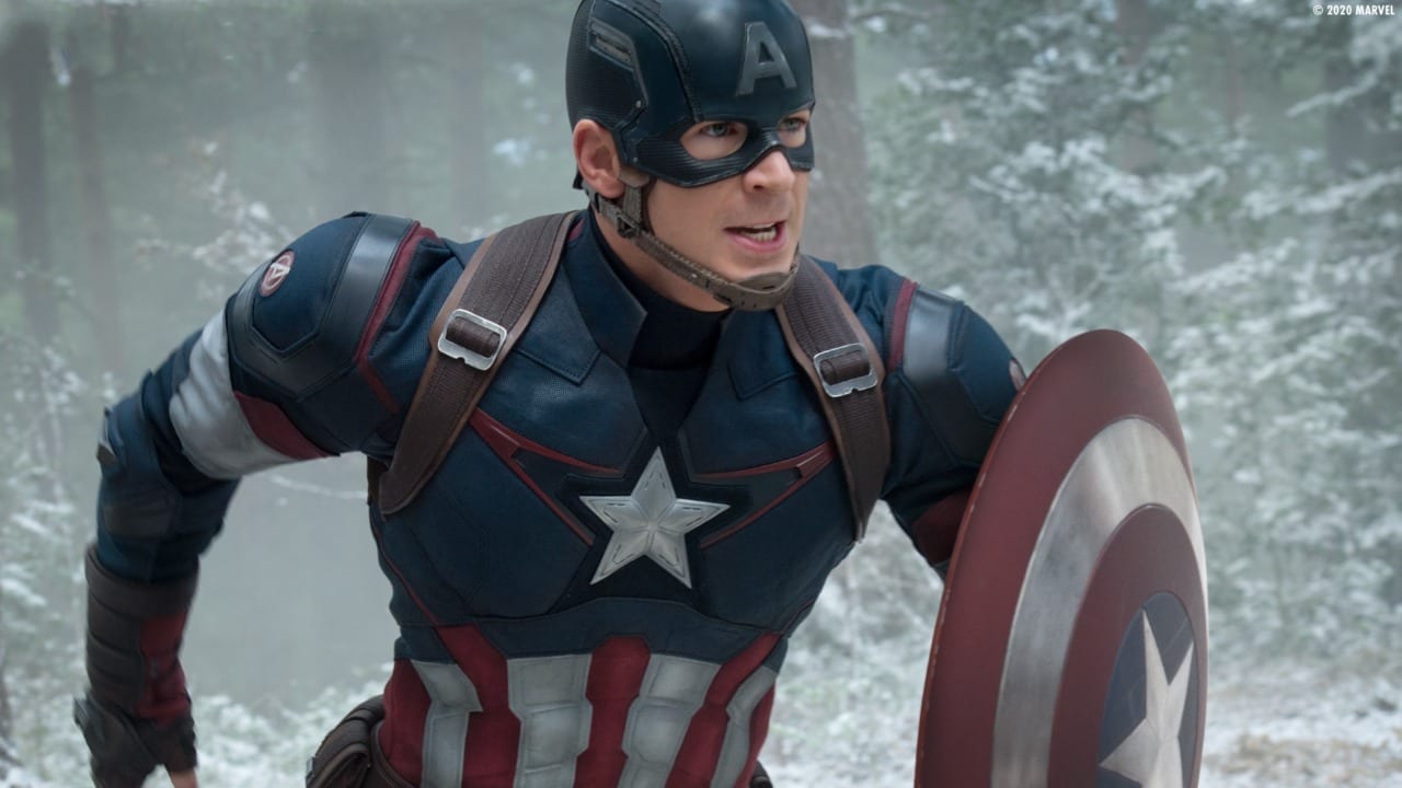 captain america running