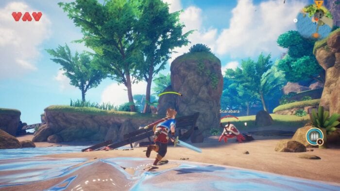 Screenshot from Oceanhorn 2