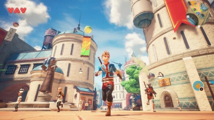 Screenshot from oceanhorn 2