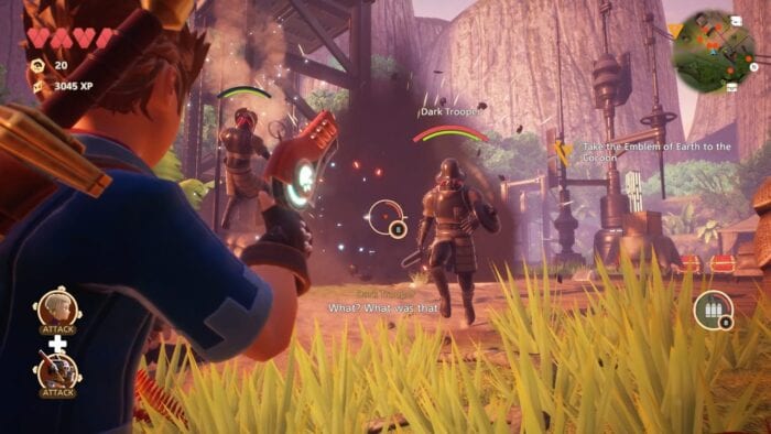 Screenshot from Oceanhorn 2