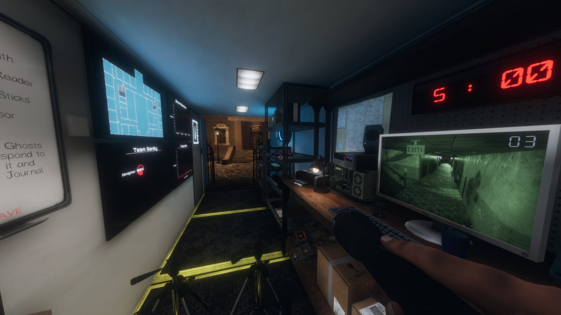 Screenshot from Phasmophobia