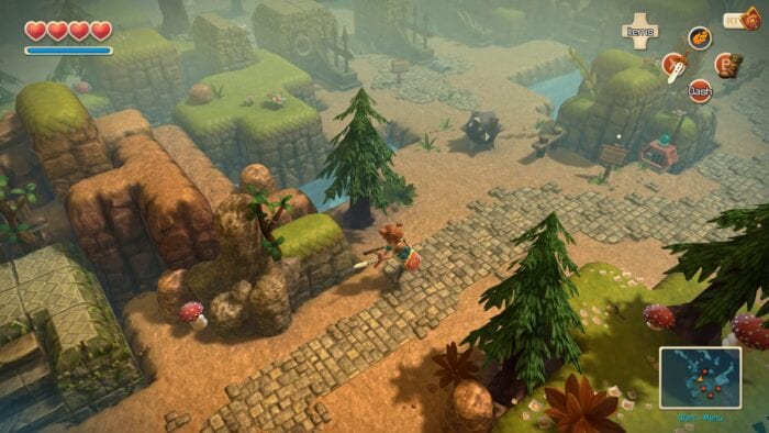 Image from Oceanhorn 1