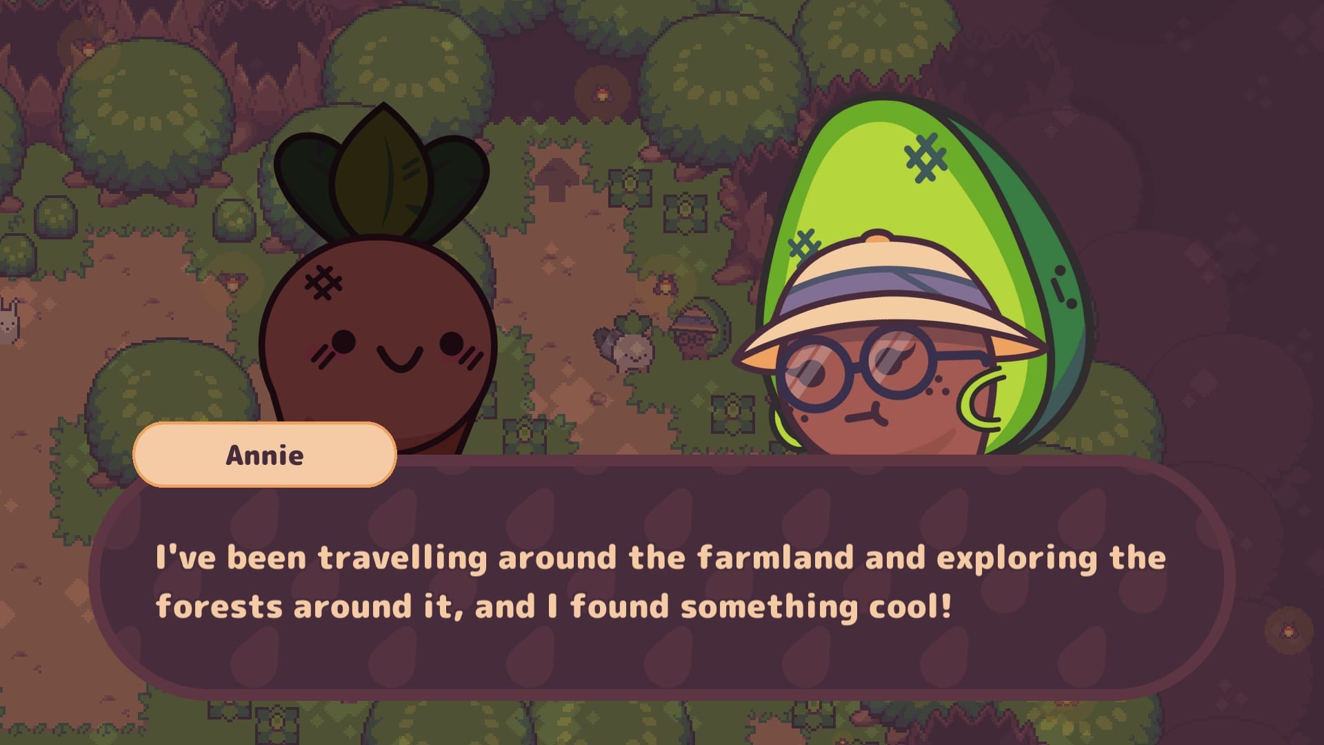 Screenshot fromTurnip Boy Commits Tax Evasion
