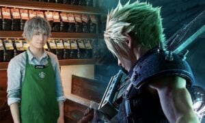 starbucks barista who looks like a final fantasy character