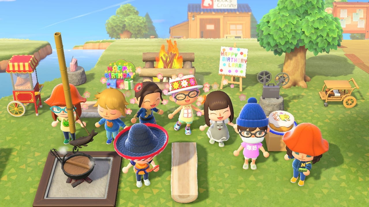 animal crossing party