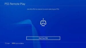 Screenshot of PS4