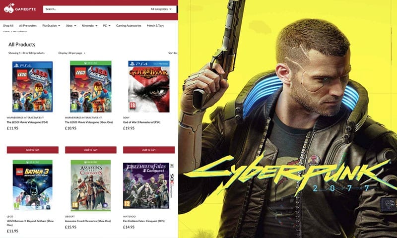 cyberpunk gamebyte shop