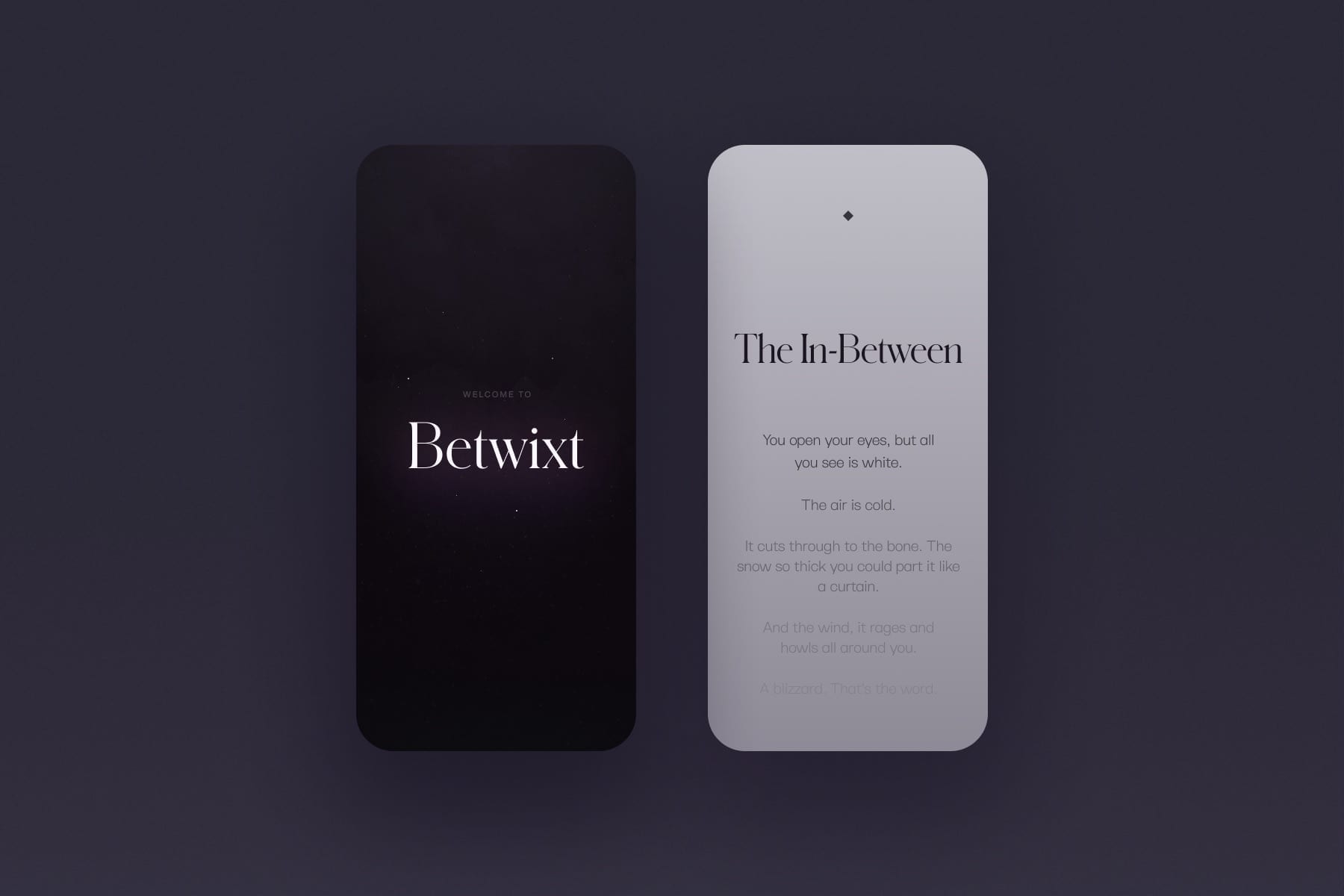 Image from Betwixt app