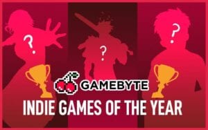 gamebyte indie games of the year text logo