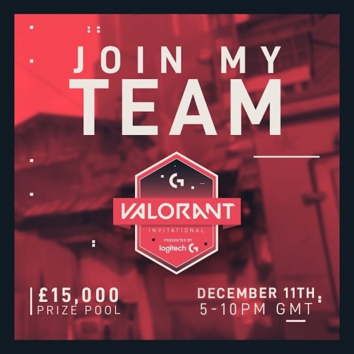 banner for valorant tournament
