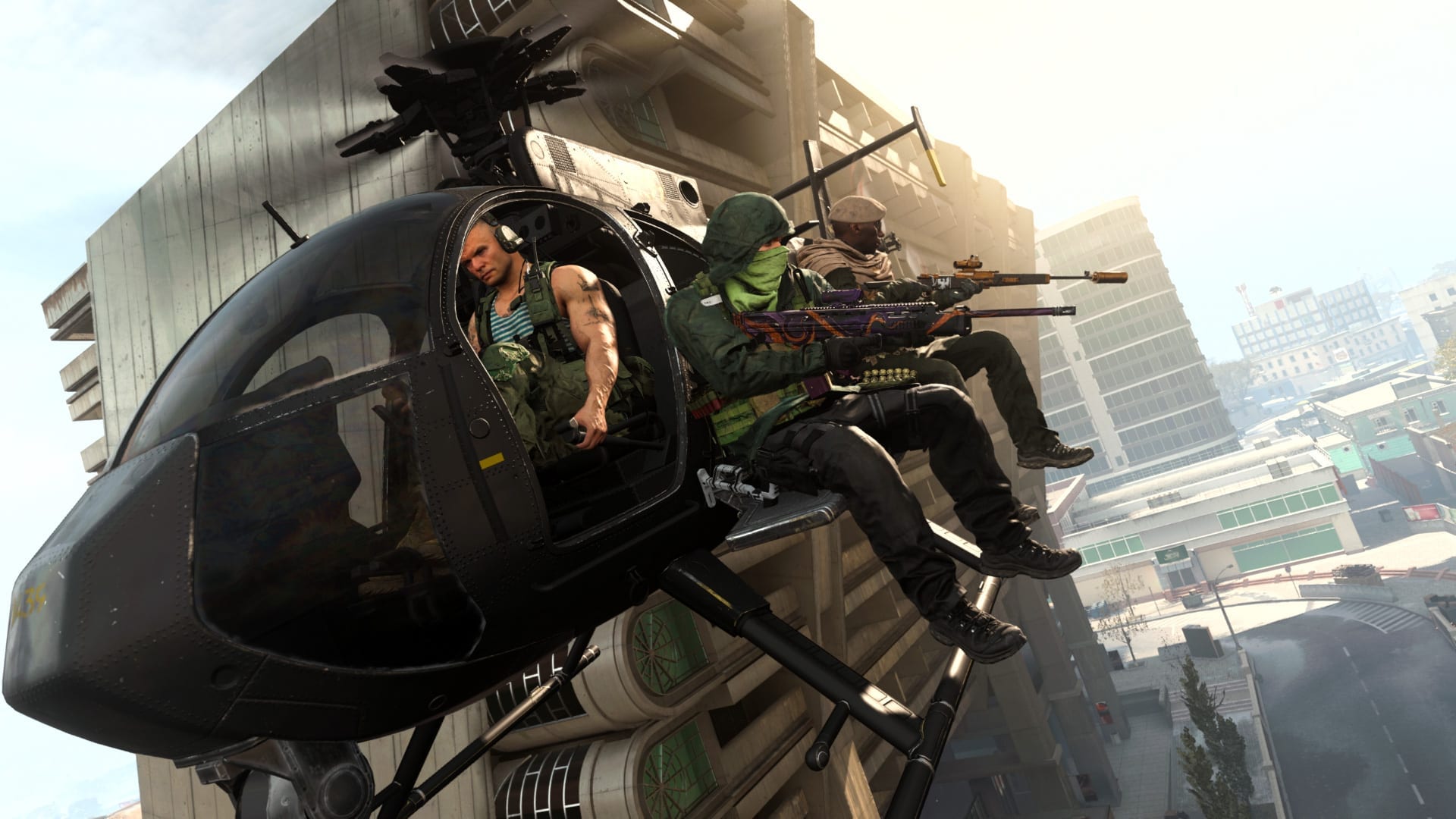 helicopter in call of duty warzone
