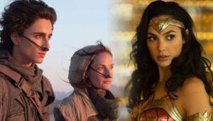 Image from dune next to image of wonder woman