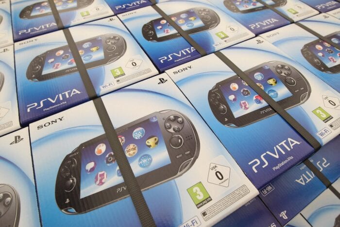 Packaged PS Vita consoles