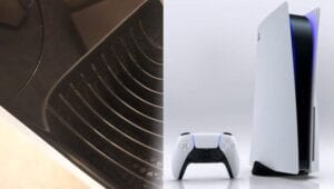 air purifier next to ps5