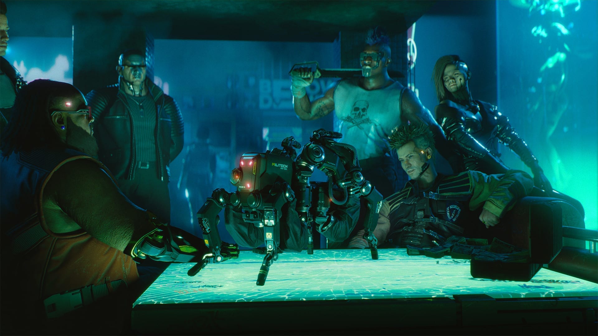 characters in cyberpunk 2077
