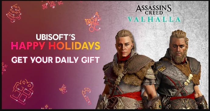 Valhalla characters at christmas