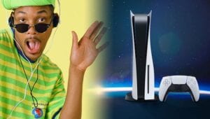 Will smith next to ps5