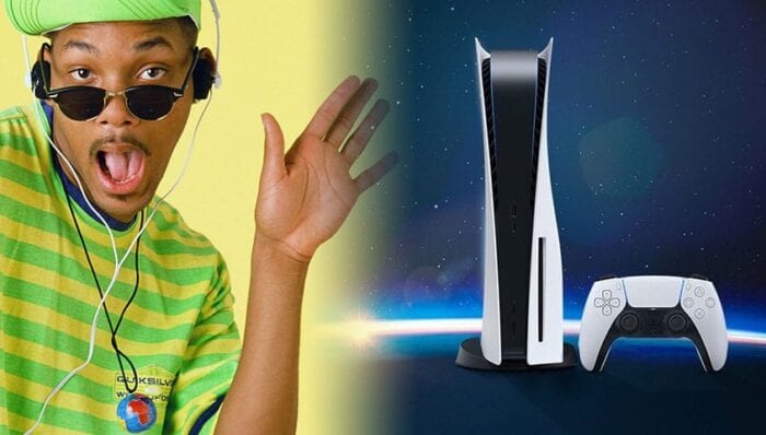 Will smith next to ps5
