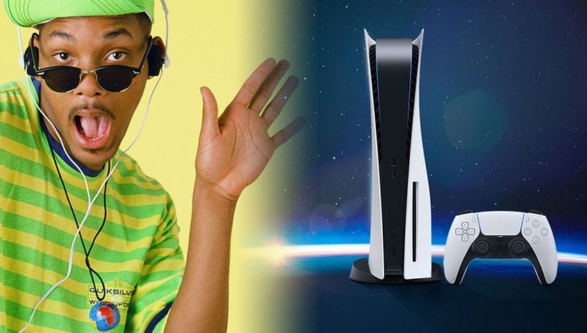 Will smith next to ps5