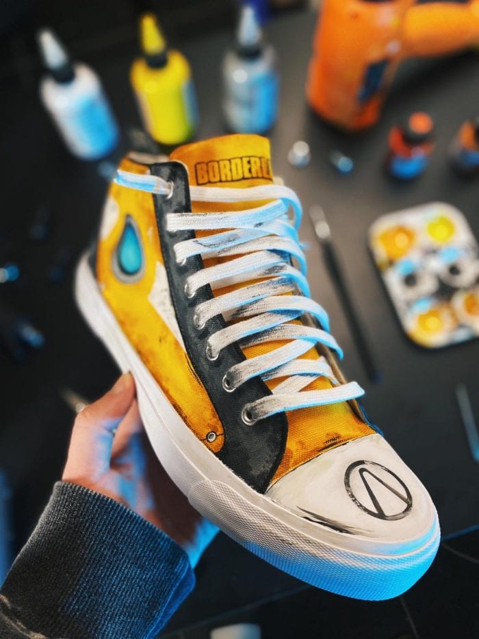 BORDERLANDS CUSTOM SNEAKERS