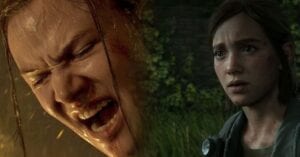 abby and ellie in TLOU2