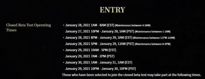 resident evil beta times