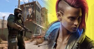 rust image next to v from cyberpunk