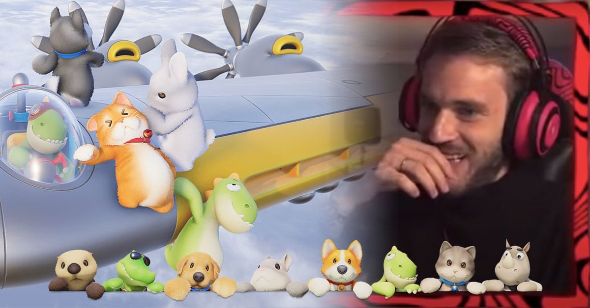 pewdiepie plays party animals