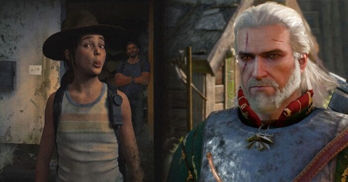 ellie and geralt